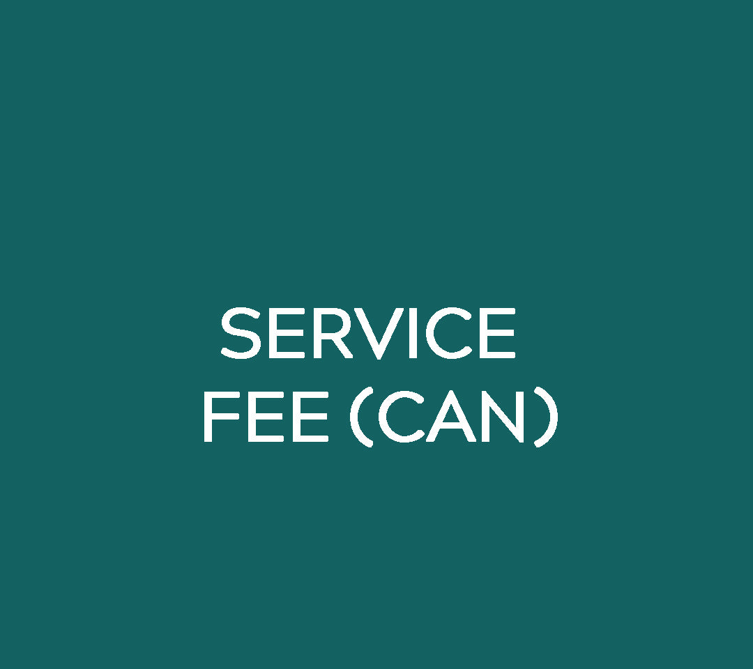 Service Fee: CAN Shows